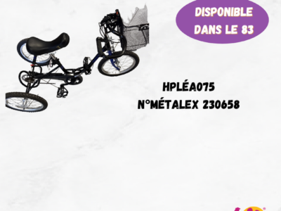 HPLEA075 - TRICYCLE TONICROSS TAILLE 2