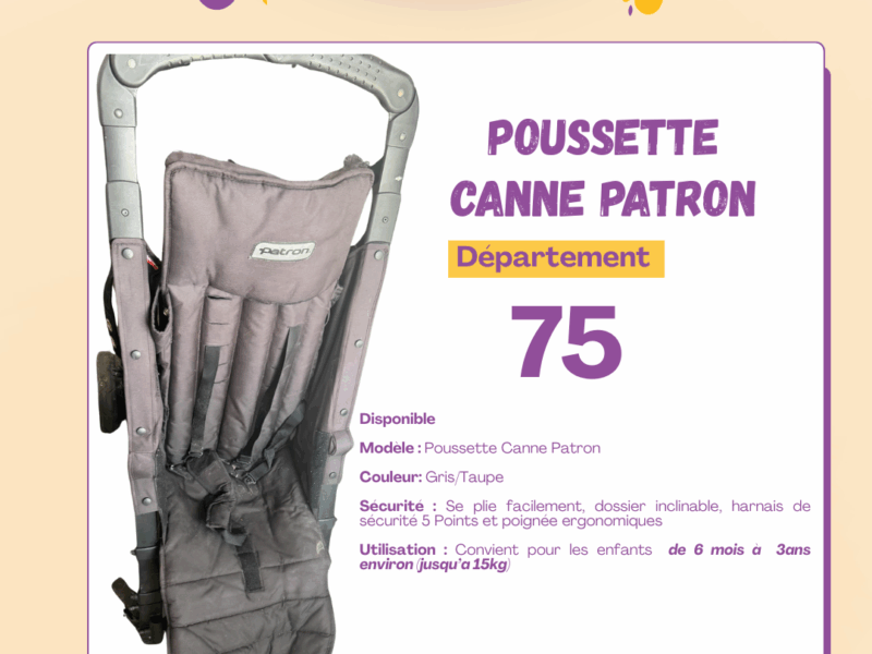 POUSSETTE PATRON